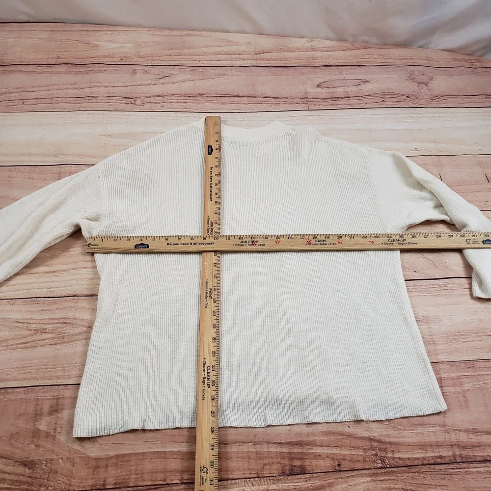 Free‎ People Sweater Womens Extra Small Beige Outdoor Knit Boho Casual Ladies *